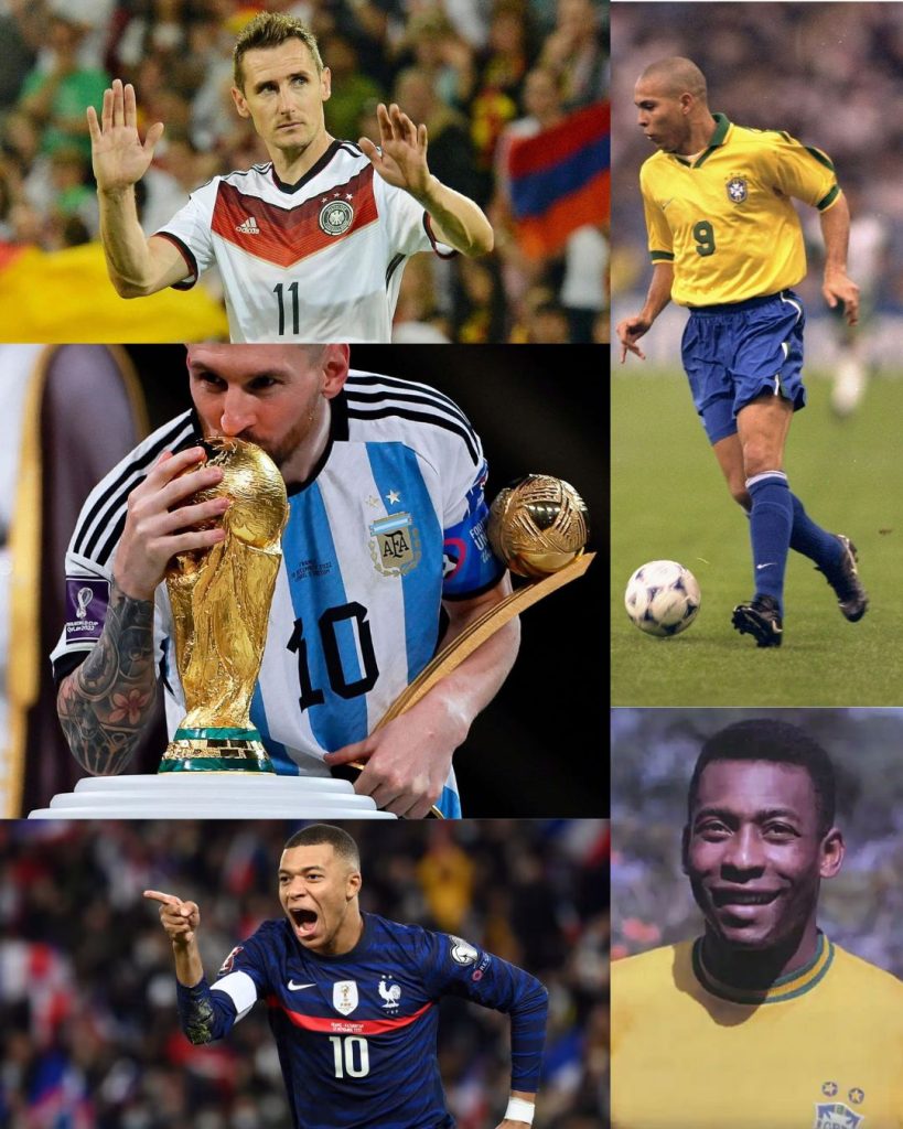 Football's Greatest Goal Machines: A Look at the Top Scorers in FIFA World Cup History.