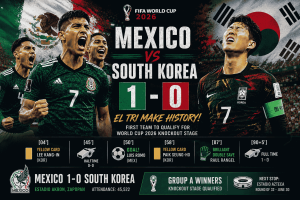 Mexico vs South Korea Match Review
